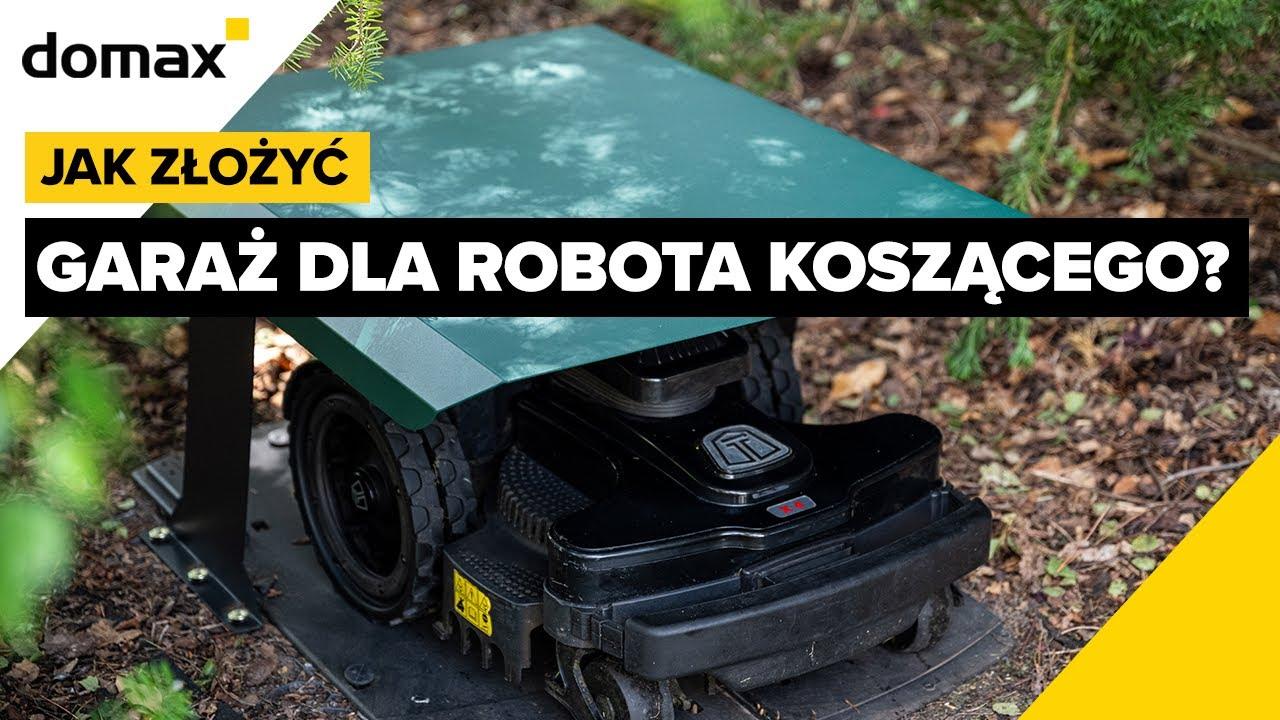Cum se asamblează garajul pentru robotul de tuns iarba?