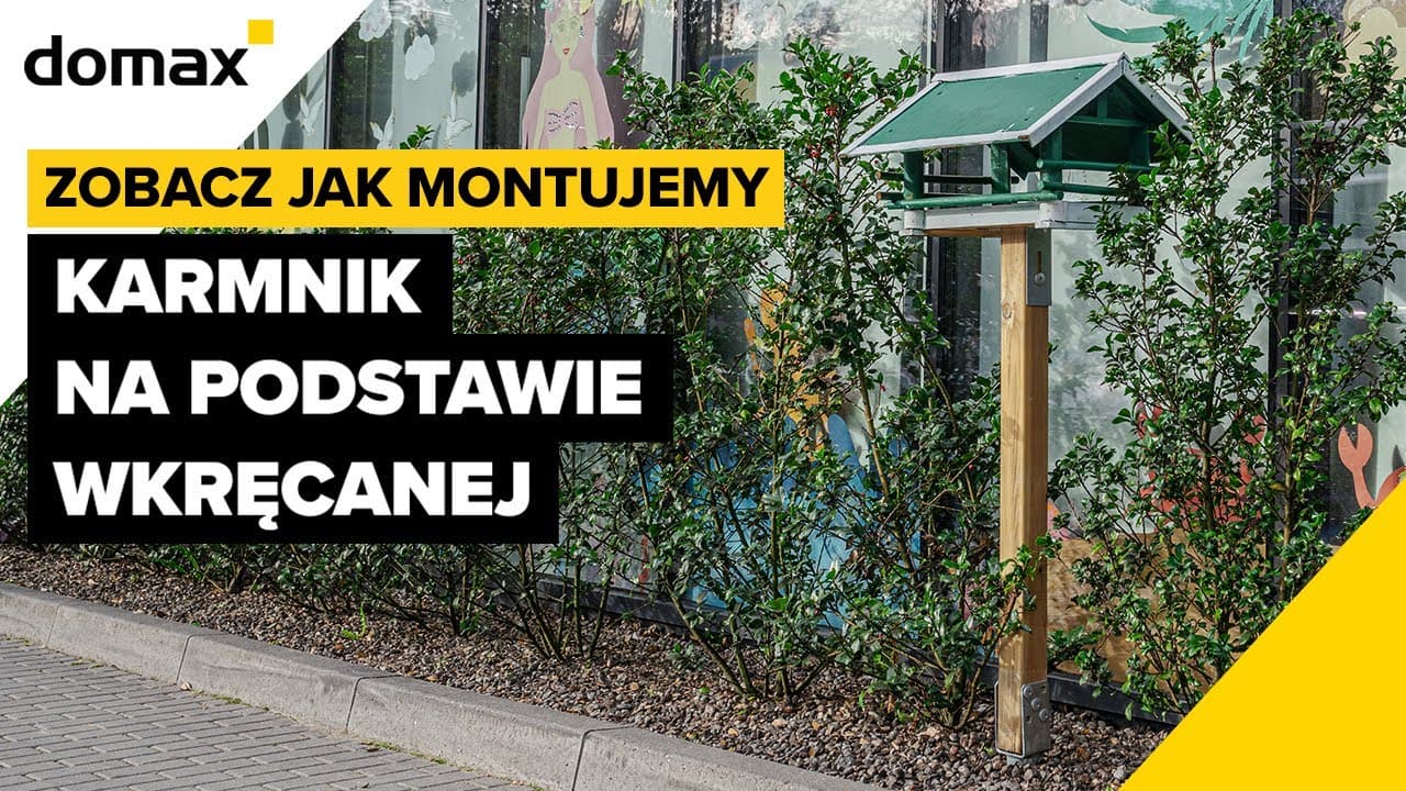 Vea cómo montar un comedero para pájaros en una base atornillada PWU