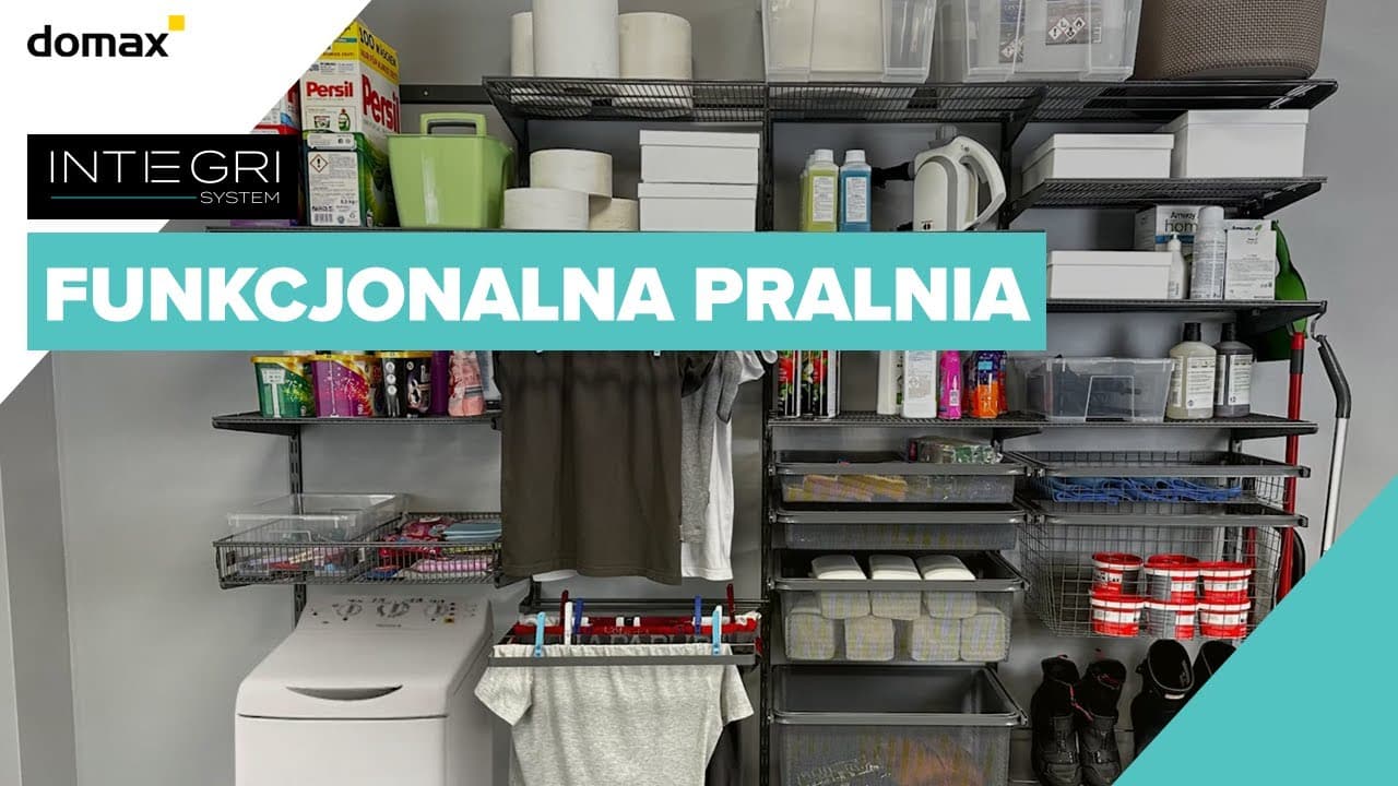 Lavandería funcional con el sistema integri