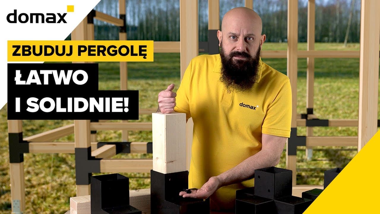 ¿Cómo crear tu propia pérgola? Conectores de pérgola Domax